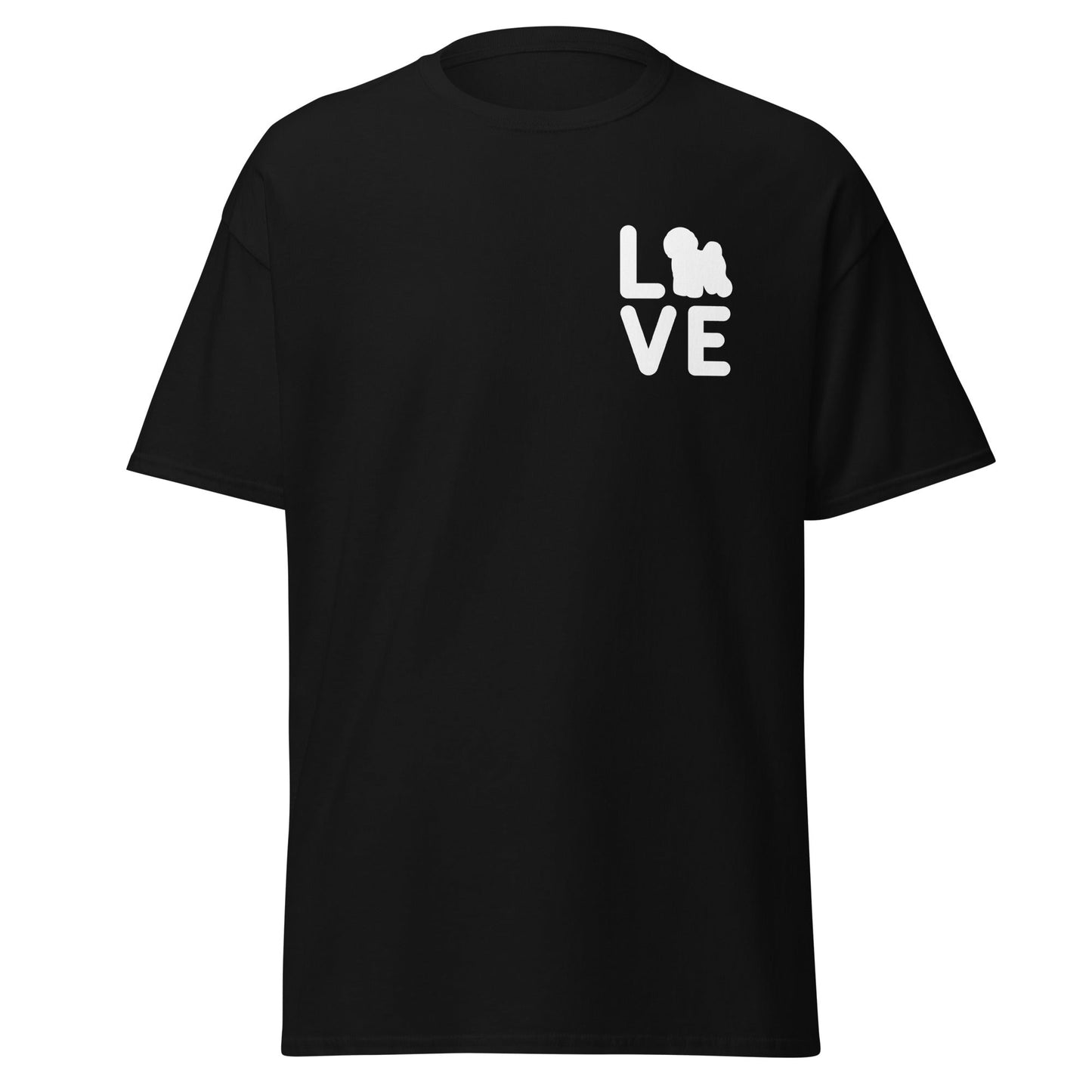 Bichon Frise Love subtitle"-Unisex Bichon Frise T-Shirt for Dog Owners