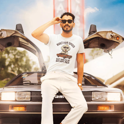 Built for Speed – Funny Bichon Frise Dad T-Shirt for Father’s Day - Fun Factory Frise