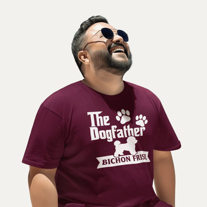 "The Dog Father Bicho Frise" - Funny Unisex T-Shirt (White Design) - Fun Factory Frise