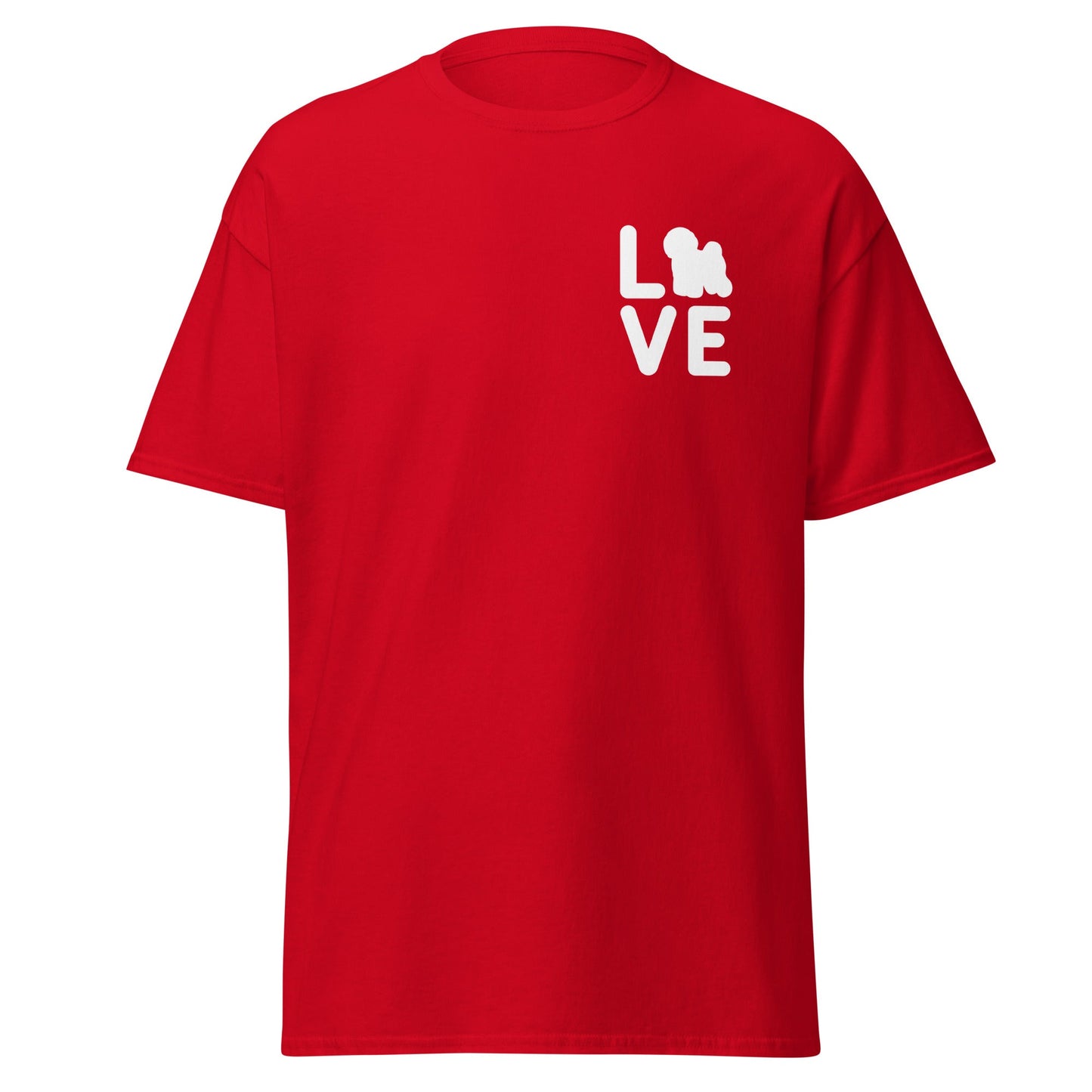  Bichon Frise Love subtitle"-Unisex Bichon Frise T-Shirt for Dog Owners