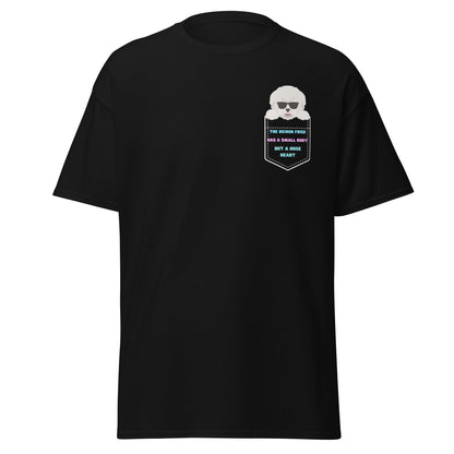 Bichon Frise in Sunglasses - "The Bichon Frise has a small body, but a huge heart"Unisex Bichon Frise T-Shirt for Dog Owners