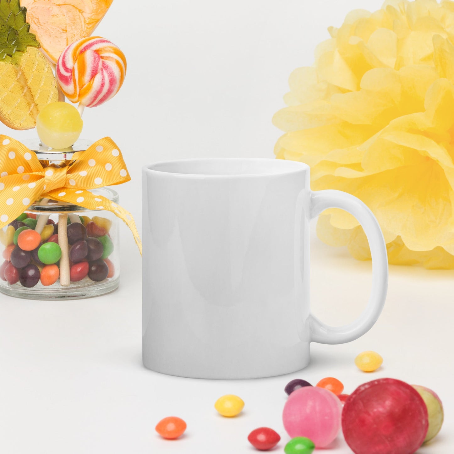 "Valentine's Day is every day if you have a Bichon!"-White glossy mug for Bichon Frise dog owners